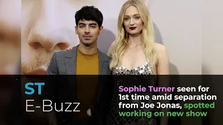 Sophie Turner seen for 1st time amid separation from Joe Jonas, spotted working on new show