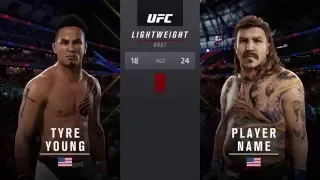 UFC 2 ULTIMATE TEAM- PART 1- WHO TF IS PLAYER NAME???