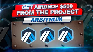 ARBITRUM Crypto AirDrop Claim | GET 500$ Without Deposit | Full Guide 2023