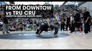 From Downtown vs Tru Crew [top 8] // stance // FREESTYLE SESSION 2022