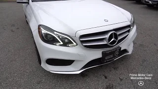 2016 Mercedes-Benz E-Class E350 4MATIC® video tour with Bob