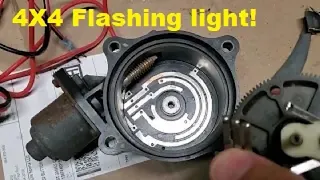 Toyota Tundra 4x4 Flashing light (Easy Fix!)