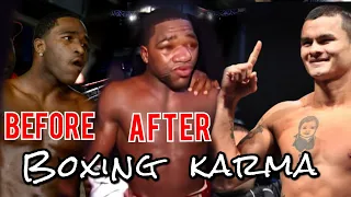 Adrien 'THE PROBLEM' Broner contra Marcos Maidana before and after the fight .BOXING KARMA