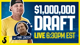 $1 Million Dollar Draft Live w/ CJ Kaltenbach Aka SEIGEEEE