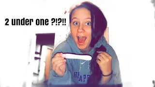 FINDING OUT IM PREGNANT *AGAIN* TEEN MOM LIVE PREGNANCY TEST | Pregnant at 19 and 20