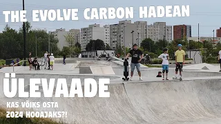 Testisin oma uut ligi 3000EUR maksvat elektrirula EVOLVE CARBON HADEANi!