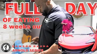 Arnold 2024 series | Full day of eating 8 weeks out | Samson Dauda