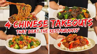 4 HOMEMADE Chinese Takeout Dishes That Beat the Restaurants'