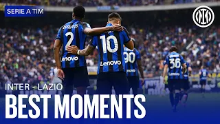 INTER 3-1 LAZIO | BEST MOMENTS | PITCHSIDE HIGHLIGHTS 👀⚫🔵