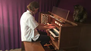 Organ Improv on "Silent Night" composed and played by jeffrey B. Hartmann and with BOO