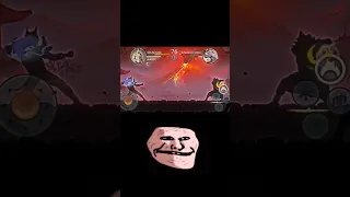 ⚡ vs 🔥 Troll Face 👿 Shadow Fight-2 Edit