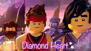 Ninjago Crystalized Tribute | “Diamond Heart” | Alan Walker 💎