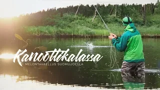 Fishing & Canoeing in Lapland [ENG SUB] // Urho Kekkonen National Park
