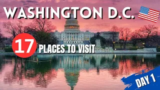 Exploring the Best of Washington DC:  17 Must-See Sights and Hidden Gems: in 3 Days! Day 1