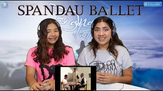 Two Girls React To Spandau Ballet - Gold (HD Remastered)