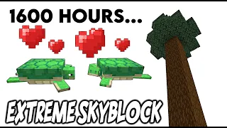 1600 HOURS for Spruce Sapling! [ProtoSky] EXTREME Nether Skyblock Ep.16