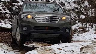 2015 Subaru Outback Off Road gets its wheels in the air!