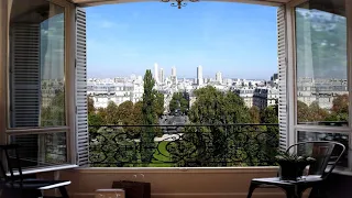 PARIS ASMR - Lovely Parisian Window View - NO MUSIC