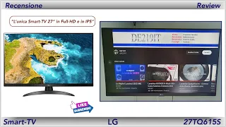 Full Review LG 27TQ615S Smart TV - The best TV of the moment!