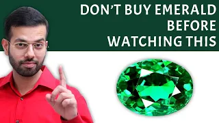 Do not Buy EMERALD STONE before watching this video | Emerald Stone | Panna stone | GemRishi