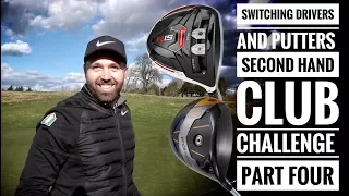 SWITCHING DRIVER AND PUTTER! Golfbidder Second Hand Club Challenge - Rick vs Pete - Part Four