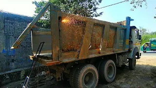 Truck rusted body rebuilding | Dumper rusted damage body restoration