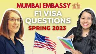 USA F1 visa interview @ Mumbai Embassy | Unique questions being asked right now - Spring 23