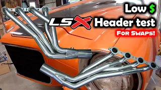 Speed Engineering Headers on the LS3 2nd Gen Camaro - Complete Install (Budget LS Swap Headers!)