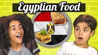 KIDS EAT EGYPTIAN FOOD | Kids Vs. Food