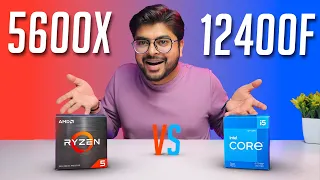 Ryzen 5600x VS Intel i5 12400f | Benchmarks | Techno KASH