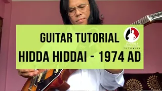 Hidda Hiddai 1974 AD- Guitar Tutorial by Phiroj Shyangden