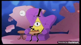 Bill Cipher orders a pizza (made by Piemations)