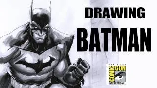 Drawing Batman (with Freddie Williams II)