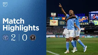 Match Highlights | NYCFC 2-0 Inter Miami CF | July 23, 2022