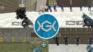 Comparing the power of allies vs enemies in the game NextBots (gmod)