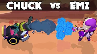 CHUCK vs EMZ | 1vs1 | Brawl Stars