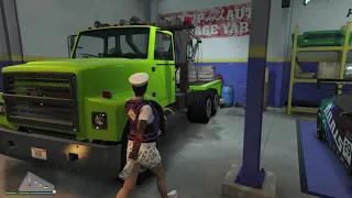 GTAV Salvage Yard, Tow Truck Services, Declasse Tornado, 2142