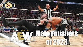 AEW Male Finishers of 2023