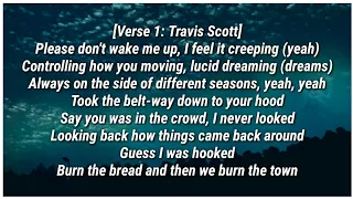 Travis Scott - WAKE UP (Lyrics) ft. The Weeknd