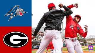 Georgia Baseball Highlights vs UNC Asheville | 2024 College Baseball Highlights | 2/17/24