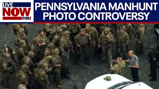 Pennsylvania manhunt: Police pose for photo after capturing Danelo Cavalcante | LiveNOW from FOX