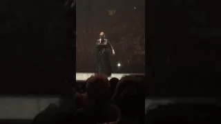 Adele Chasing Pavement Preamble at MSG, 9/22/16