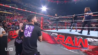 Kevin Owens and Sami Zayn Save Seth Rollins - WWE RAW 7/10/2023
