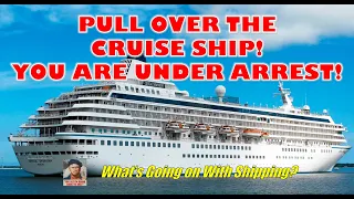 Pull Over the Cruise Ship, You Are Under Arrest! | Crystal Symphony & Genting Cruise Line Bankruptcy