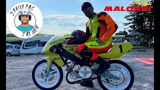 C'est la folie sur circuit Bidalot / Malossi on s'affronte aux Coupes Moto Légende 2023