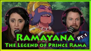 Ramayana Reaction | The Legend of Prince Rama | First Time Watchers | Part 1 of 2