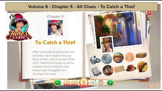 BONUS! June's Journey - Volume 6 - Chapter 5 - All clues - The Story - To Catch a Thief