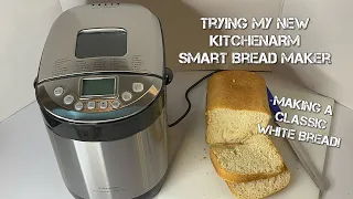 KITCHENARM 29-in-1 SMART Bread Maker Machine : Unboxing/ Setup : Making White Bread : First Loaf