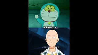 Doraemon vs One Punch Man (Saitama) #shorts #doraemon #saitama #onepunchman |