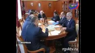 Рамазан Абдулатипов встретился с главой Хасавюрта Сайгидпашой Умахановым